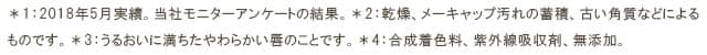 *の1~4についての説明